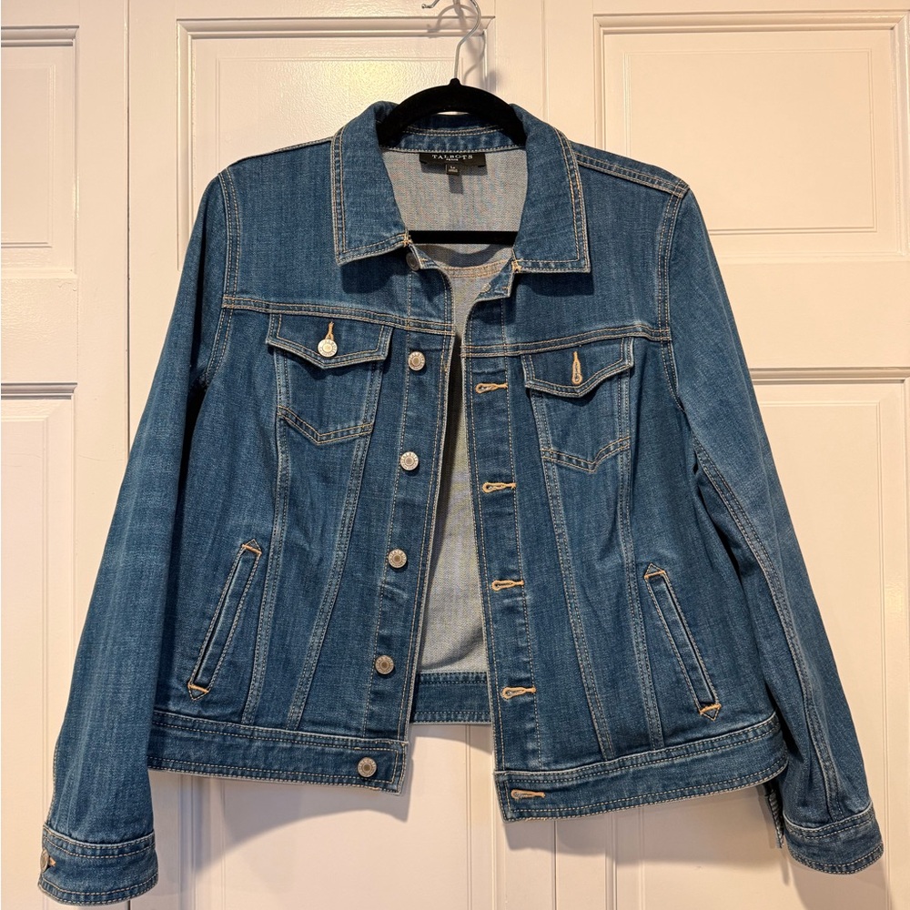 Talbots Blue Denim Jean Jacket